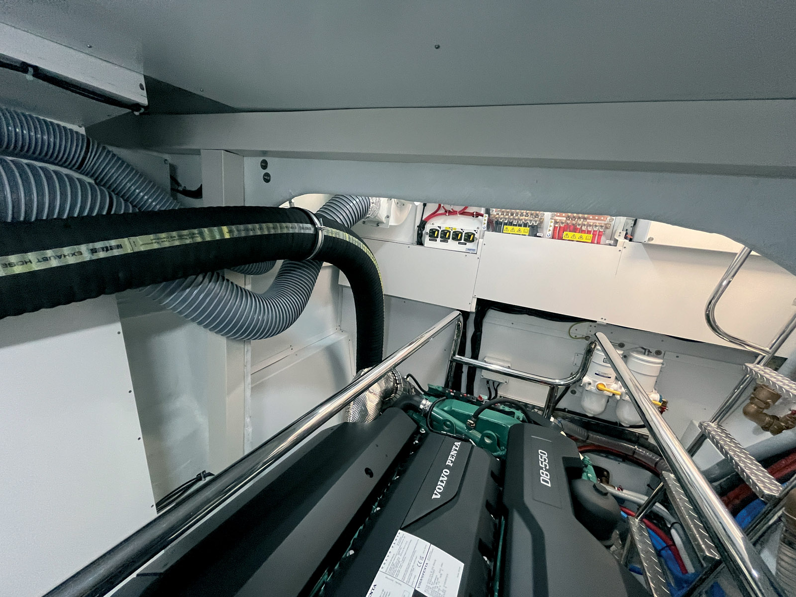 Les Volvo D8 de 550 chevaux mériteraient une insonorisation plus poussée.