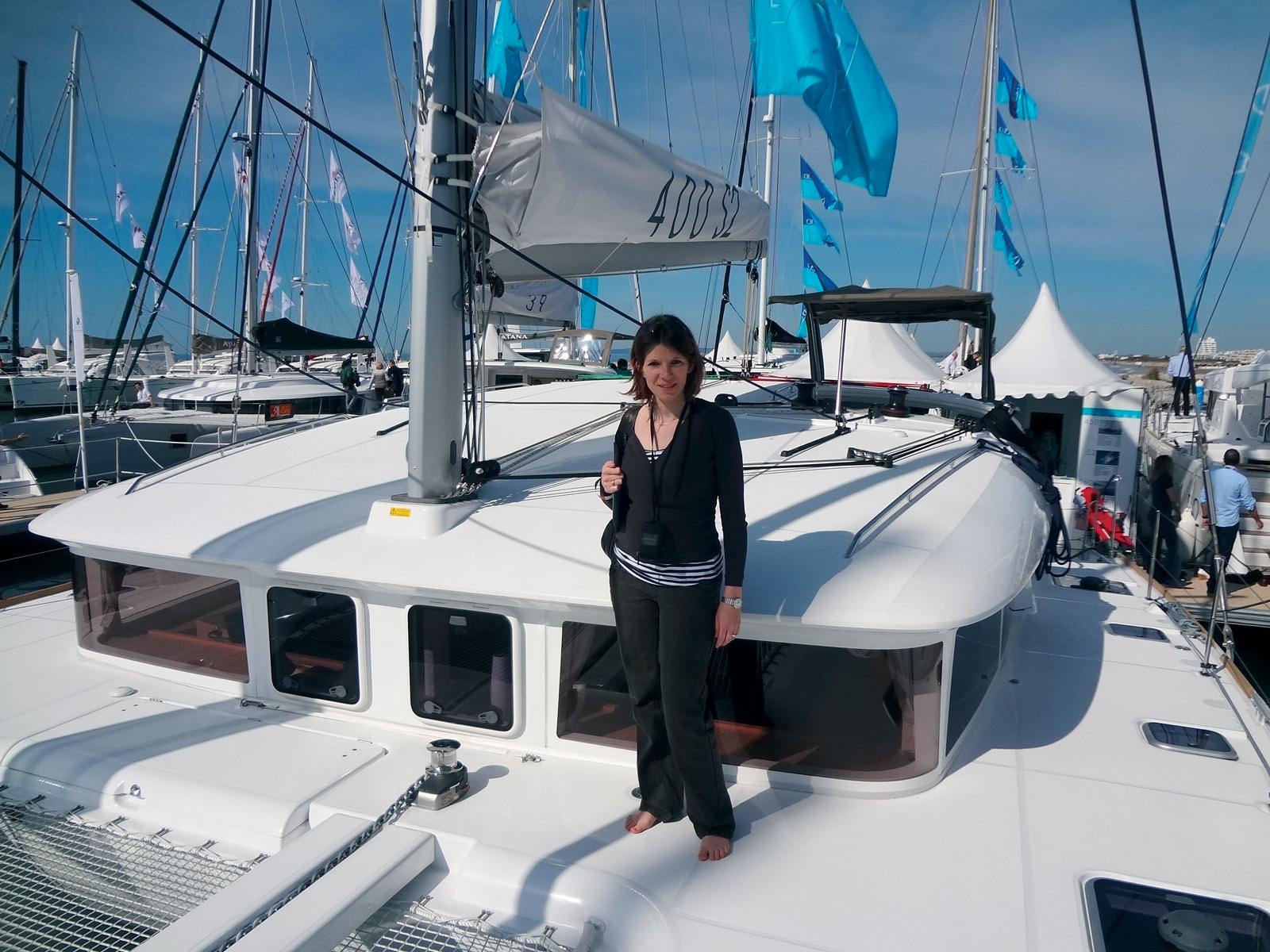 Avril 2013 : premier salon nautique à La Grande-Motte.