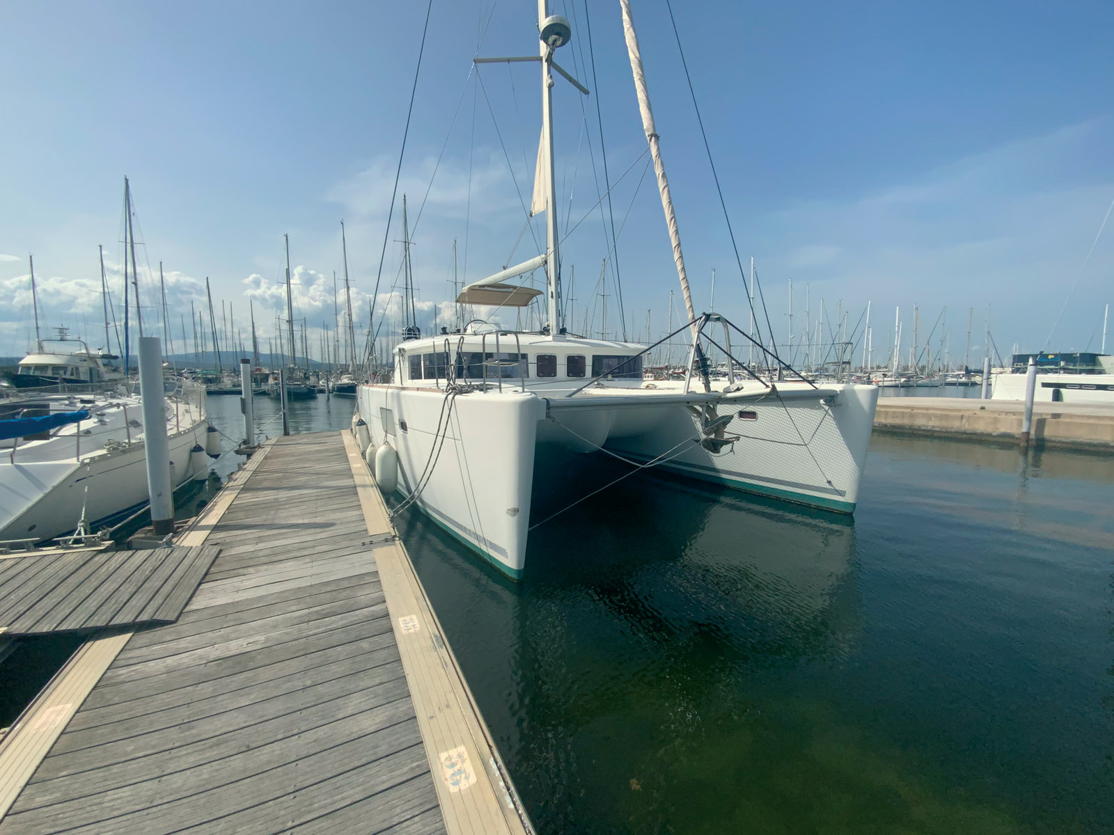 Juillet 2022 : Aurélia et Jonathan sont Propriétaires d’un Lagoon 450 – l’aventure peut commencer !