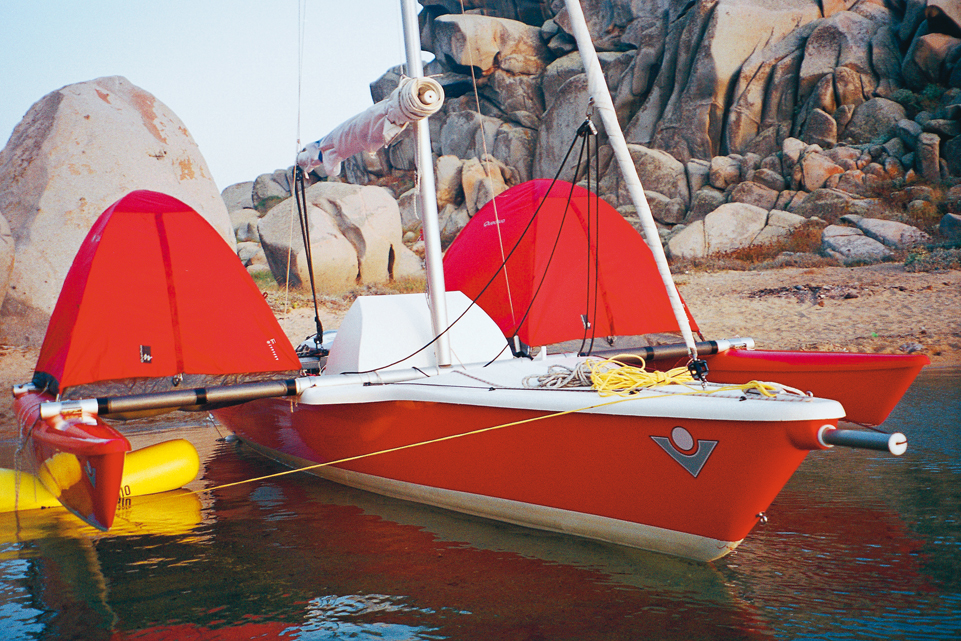 A sport catamaran is perfect for a raid