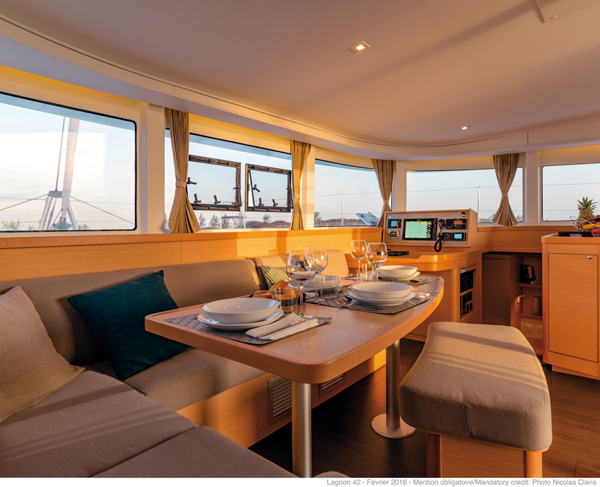 Décoration catamaran Lagoon 42