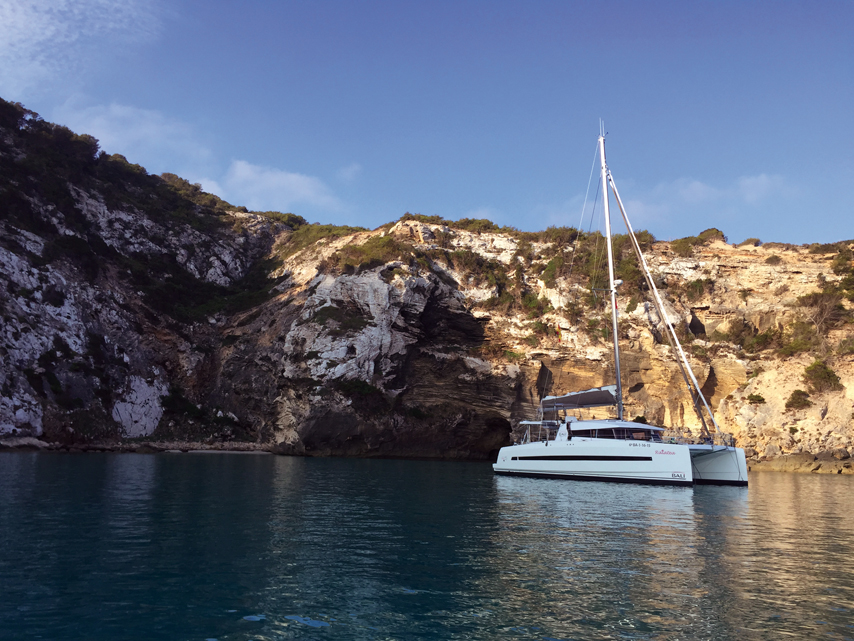 Destination the Balearics :The catamaran is the best way to discover the place