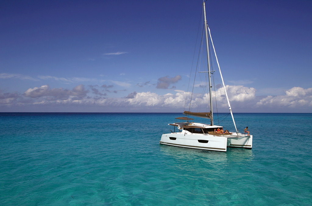 Essai catamaran Lucia 40 Fountaine Pajot