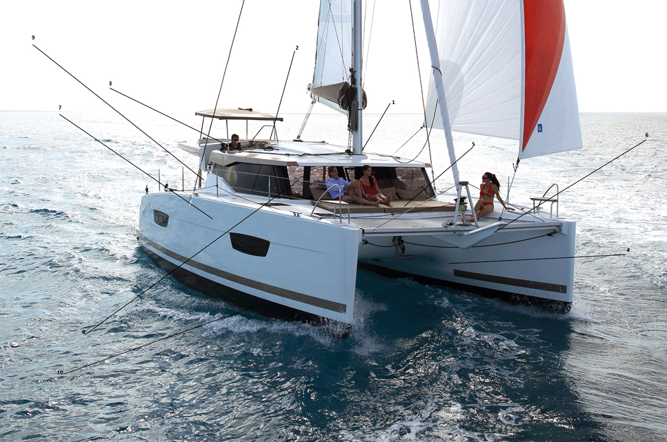Fountaine Pajot Lucia 40 review technical specification