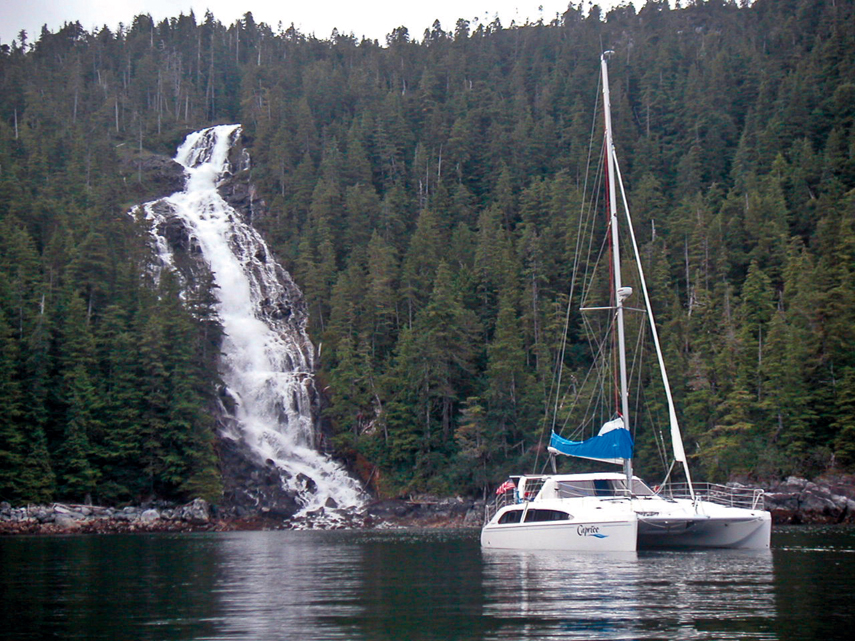 Independence and freedom - catamaran