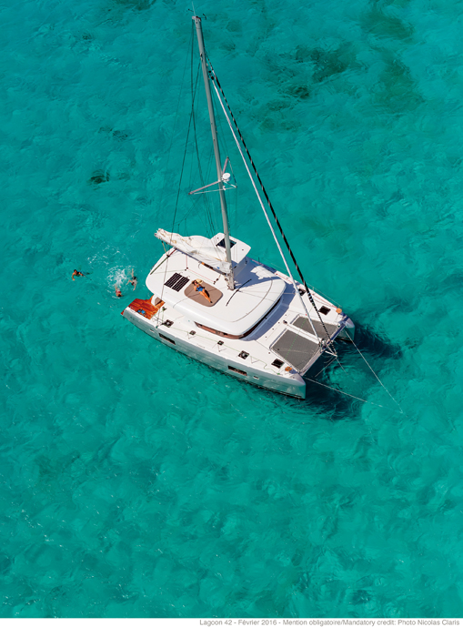 Lagoon 42 catamaran review : the best for nautical sports