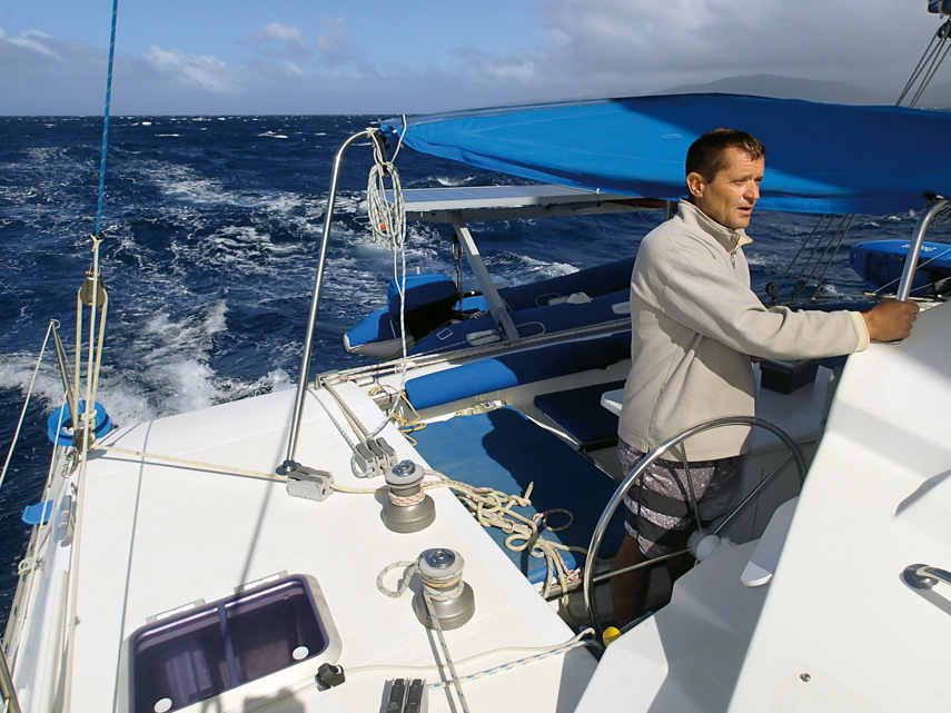 Skipper sur la route de Port Villa