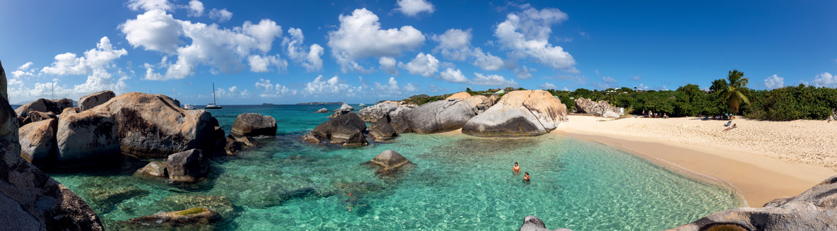 The Baths, avec ses incroyables blocs de granit, est un incontournable des BVI.