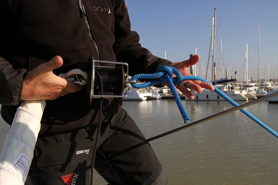 Mise en place du Gennaker étape 6