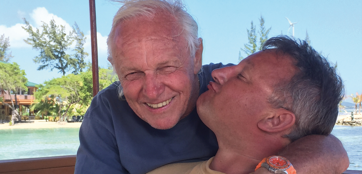 Emile and Franck, united by blood ties and a passion for the sea...