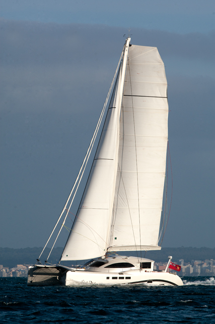 Choix voile avant sur catamaran