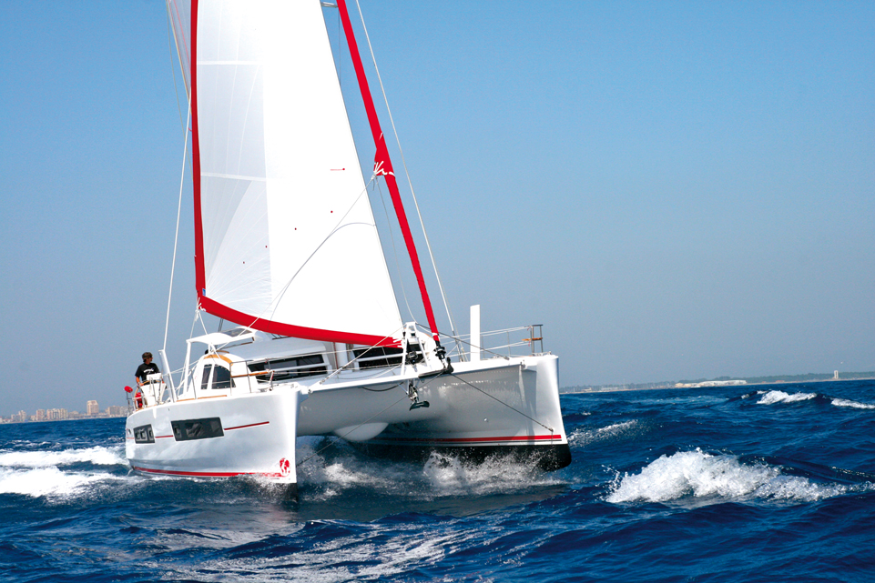 Choix voile avant sur catamaran