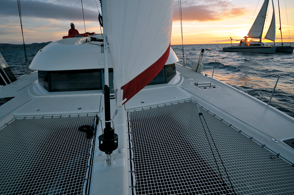 Choix voile avant sur catamaran