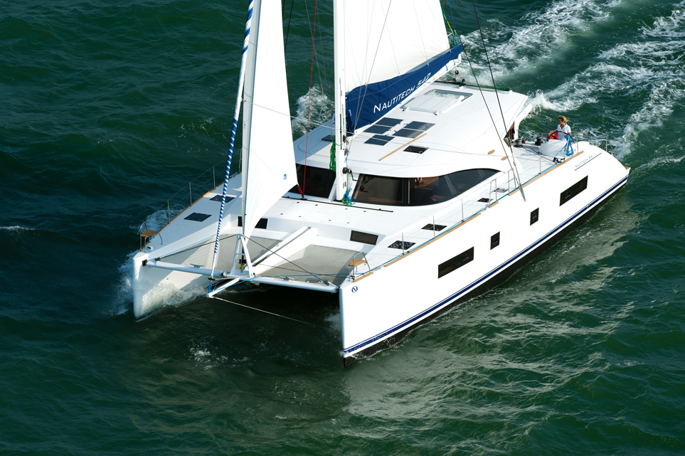 Choix voile avant sur catamaran