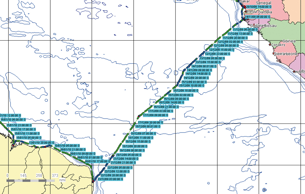 Chronicle around the world : one year since setting off