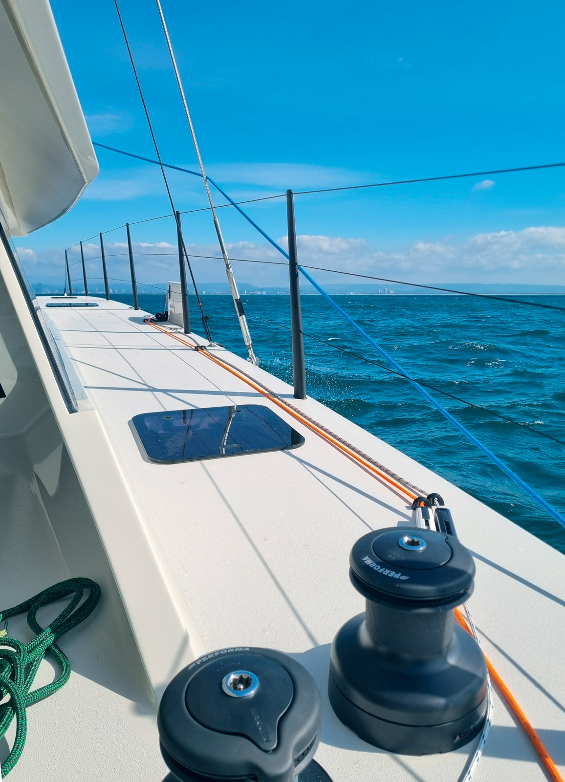 Le réglage des dérives s’effectue depuis le cockpit.