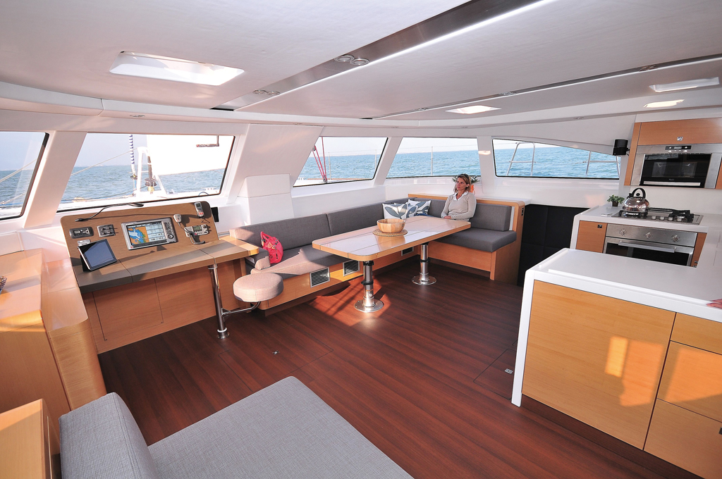 Essai catamaran Nautitech 542