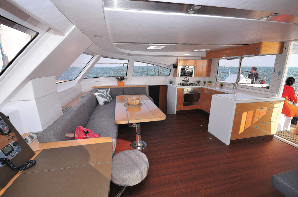 Essai catamaran Nautitech 542