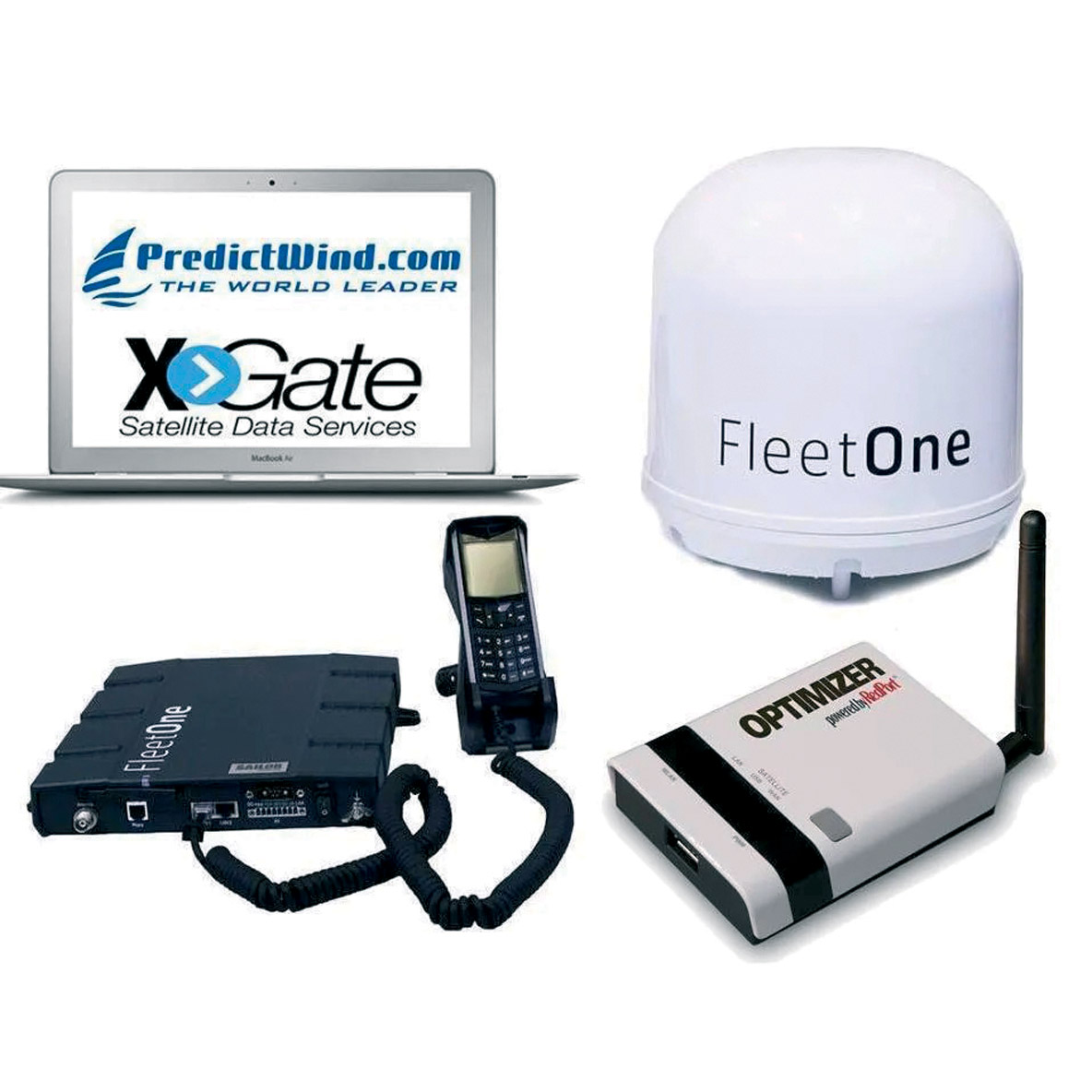 Le système Fleet One, proposé par Inmarsat, peut offrir des prestations intéressantes – mais parfois très onéreuses suivant les forfaits retenus.