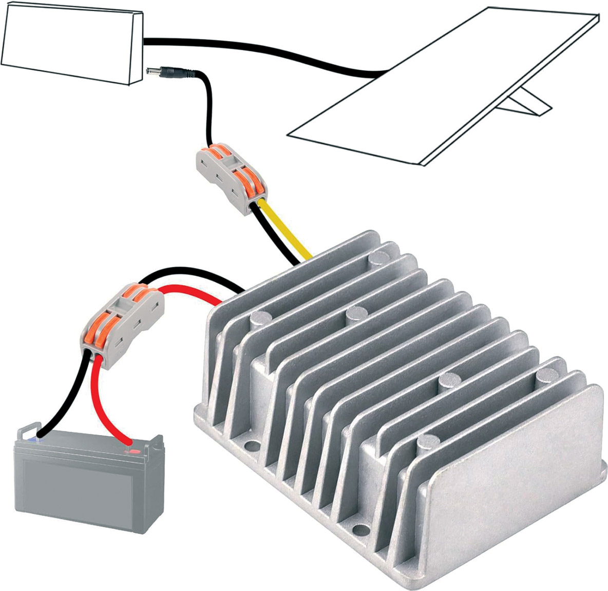 Kit pour alimentation en 12 V.