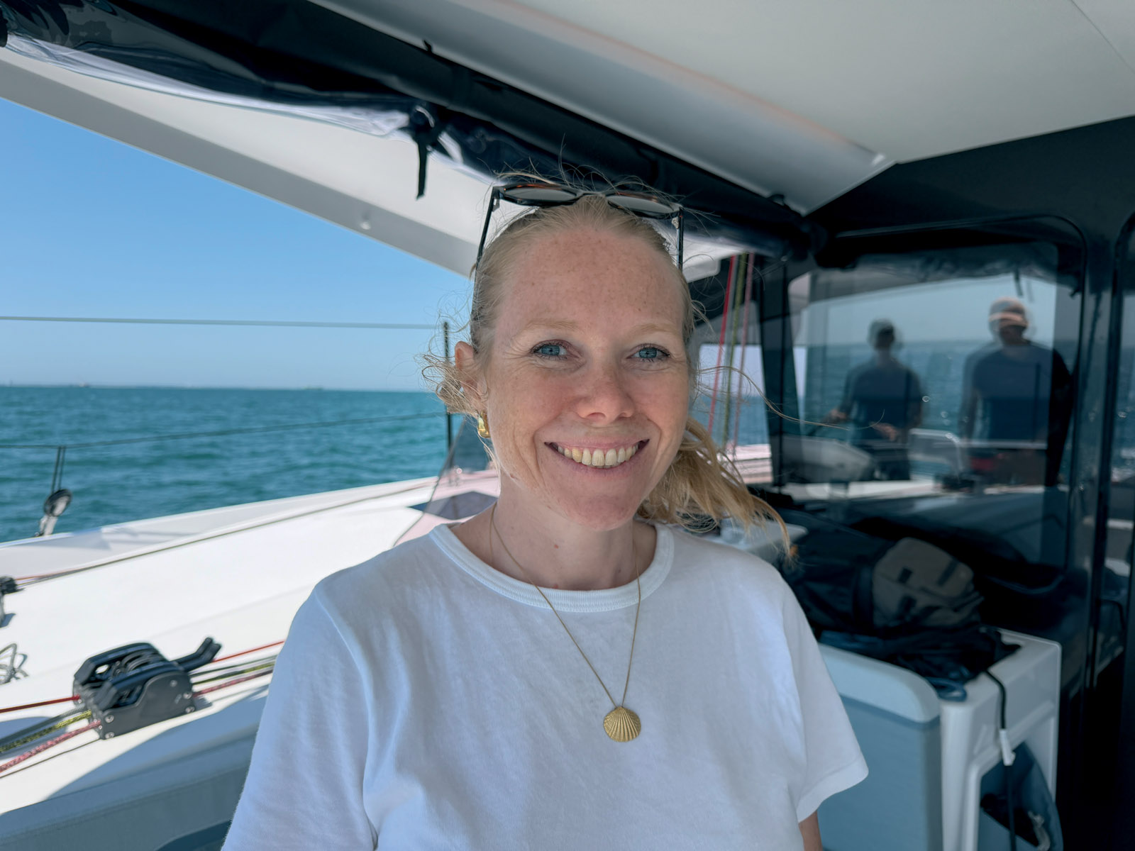 Maya Gautier a piloté le développement du 41 S pour Nautitech Catamarans.