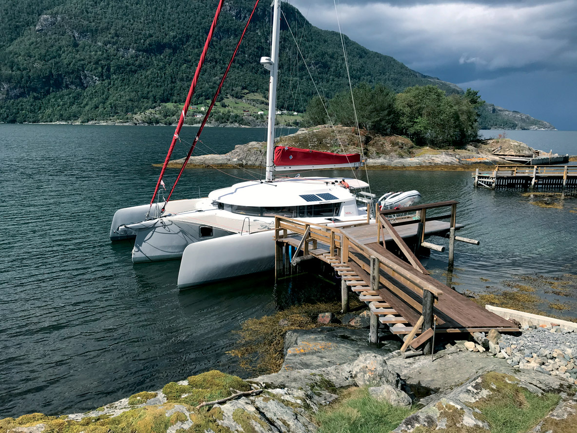 Si vous vous souhaitez louer un multicoque en Norvège, oubliez les loueurs conventionnels –  pour l’instant. ©Neel Trimarans