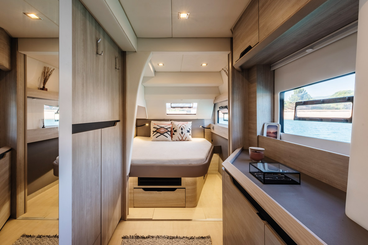 In the hulls, you can clearly see the quality of finish and the  beautiful joinery work.