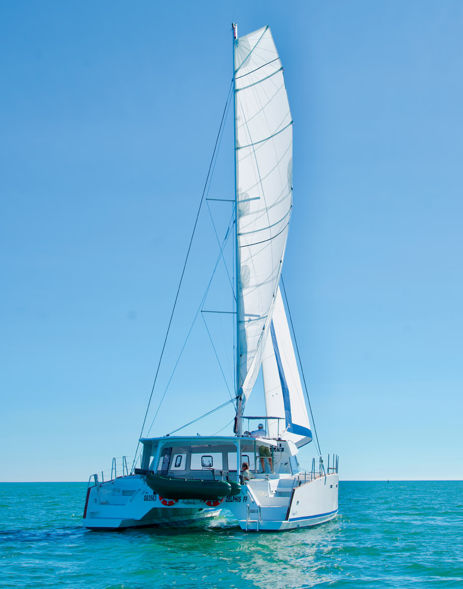 L’augmentation des volumes des flotteurs se traduit par un plan de voilure revu à la hausse pour conserver un bon niveau de performances.