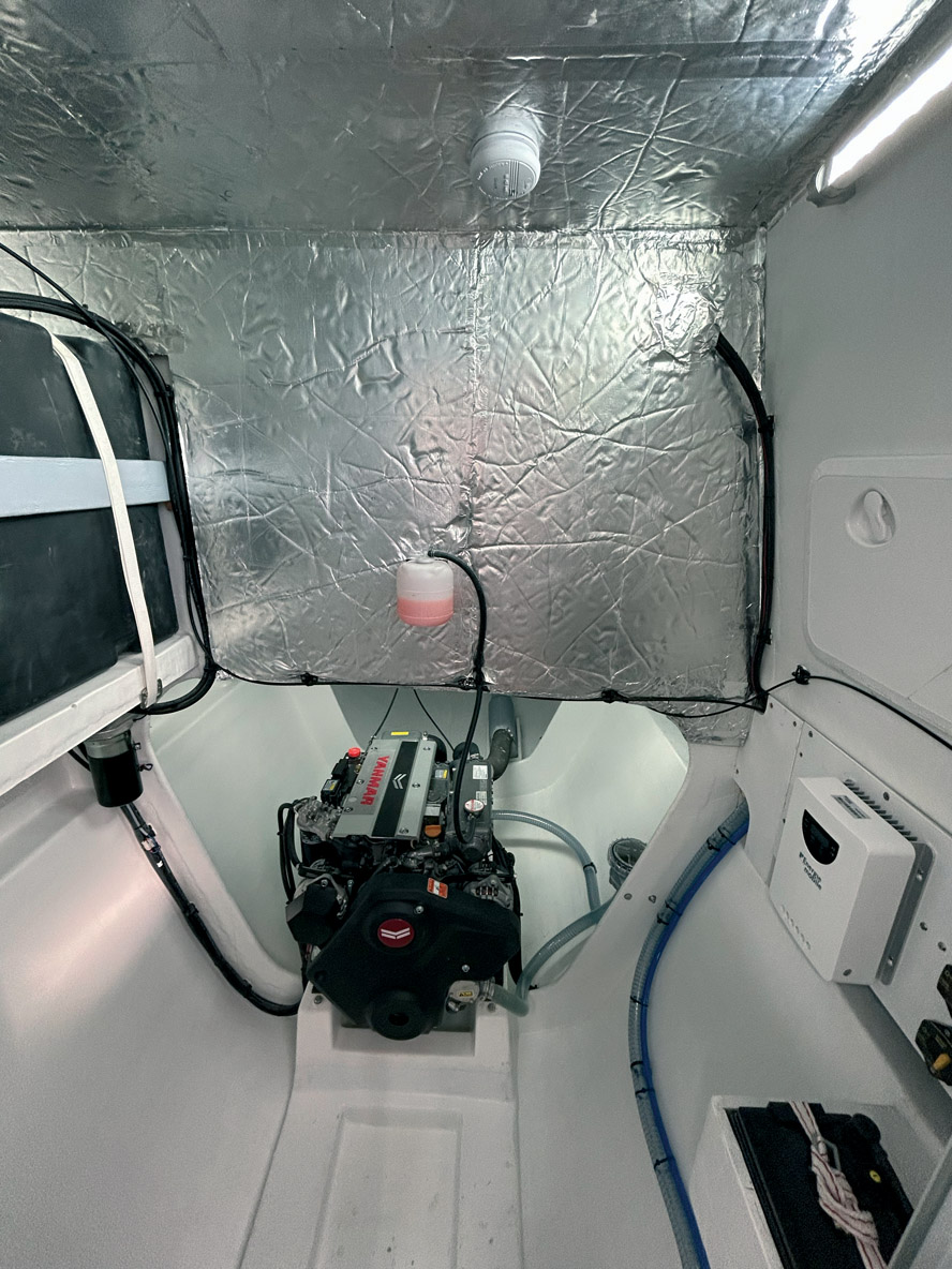 Chaque cale machine dispose d’un grand volume, ce qui facilitera les opérations de maintenance.