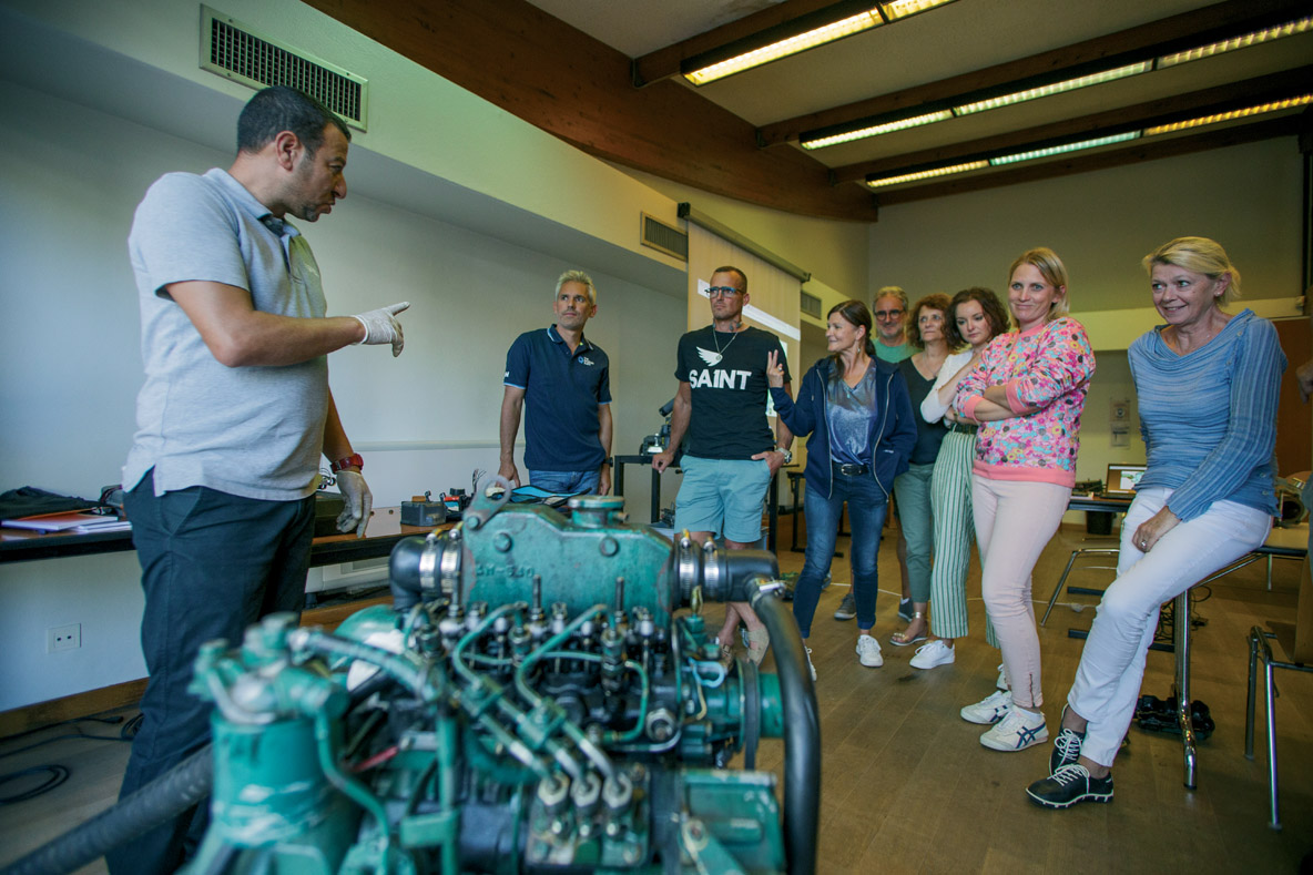 A l’issue d’une bonne formation, le moteur diesel n’aura plus de secrets  ou presque pour vous !