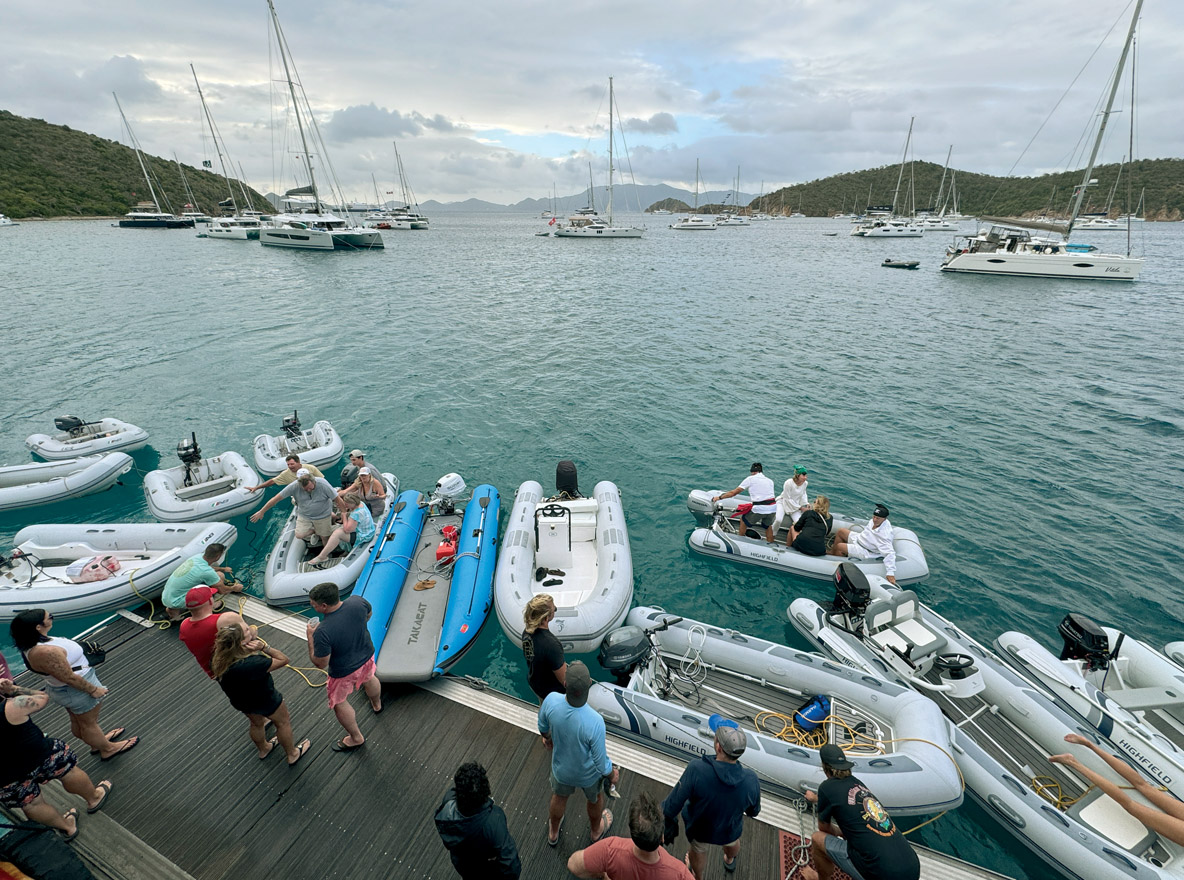 A Norman Island, l’escale au bar flottant Willy T s’impose.