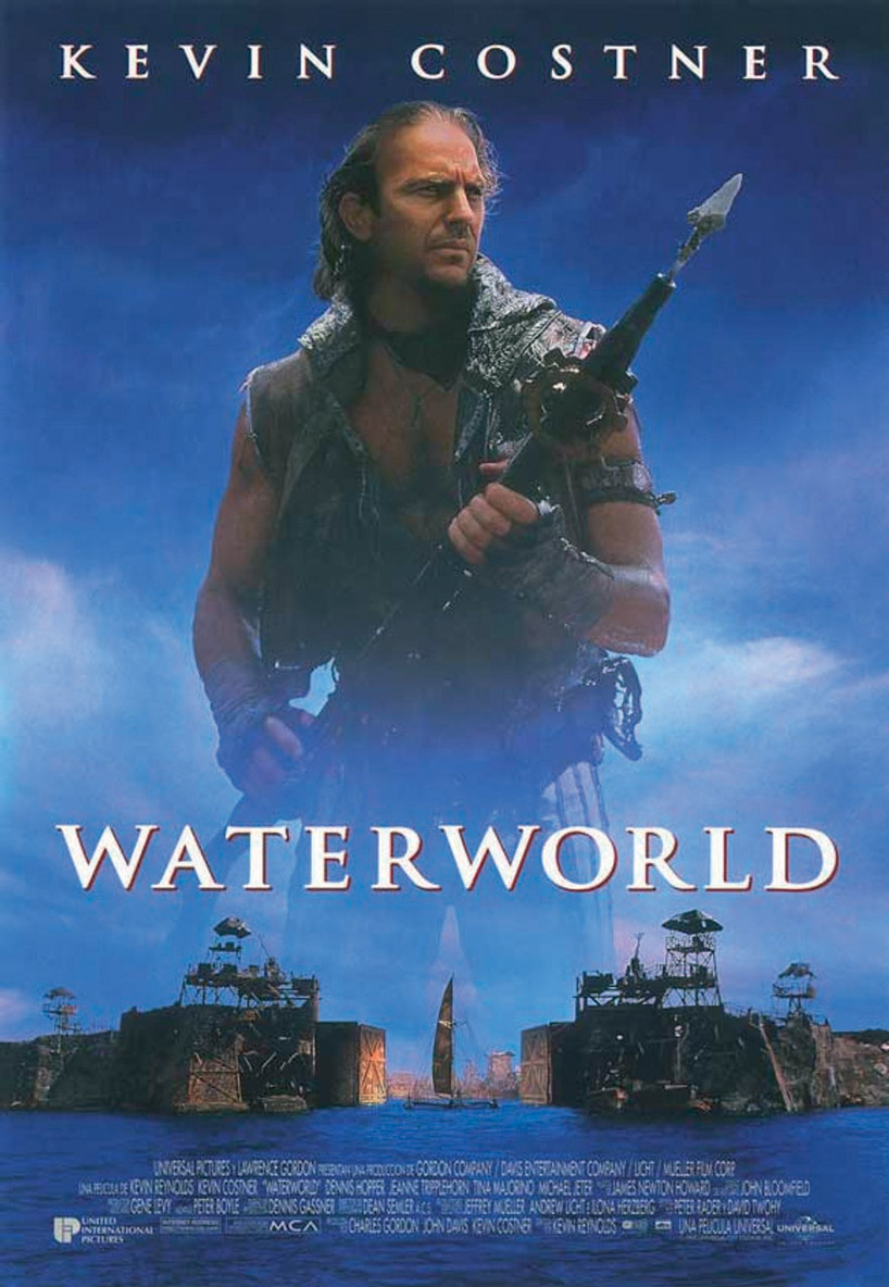 Le budget de Waterworld s’est élevé à 175 millions de dollars, un record au mitan des années 1990… ©DR