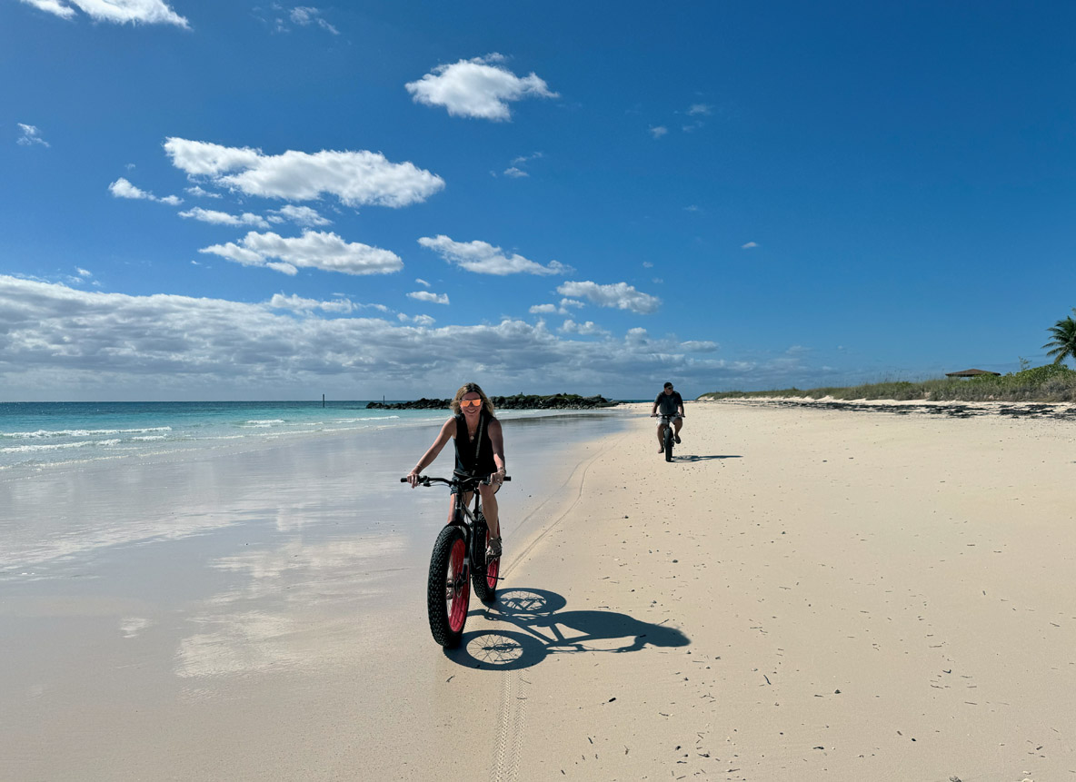 Ce rassemblement était aussi l’occasion de découvrir les magnifiques plages  de Grand Bahama.