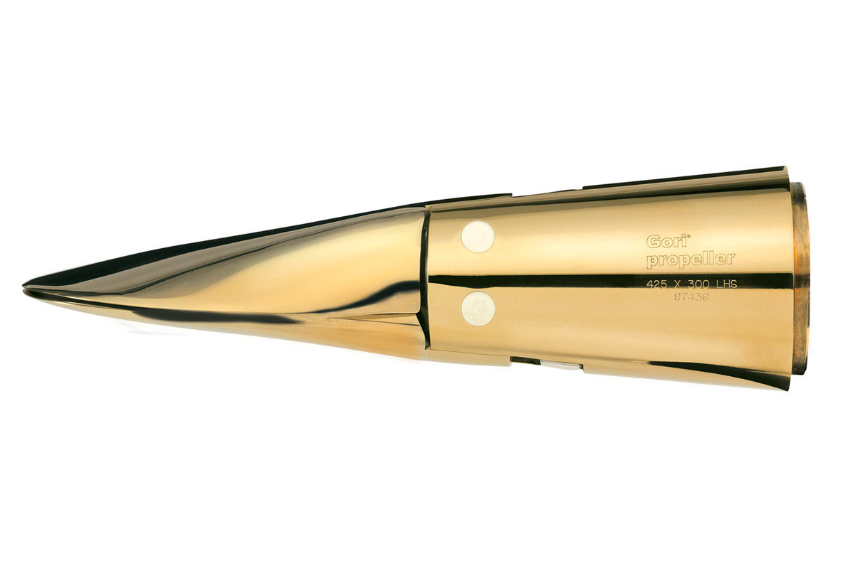 L’hélice traditionnelle « bec de canard » peut aussi être utilisée pour l’hydrogénération, mais elle n’est pas très efficace.