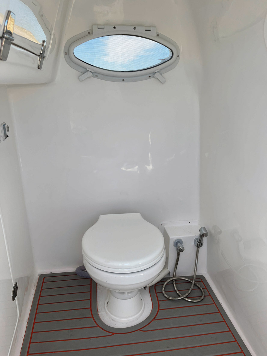 Dans la console, le constructeur est parvenu à loger un WC.