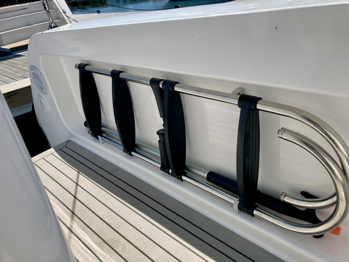 Tout a été pensé et optimisé pour simplifier au maximum les manœuvres et la manipulation des équipements.