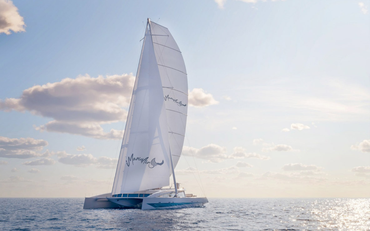 Imarinair souhaite construire un catamaran d’exploration scientifique à la voile.