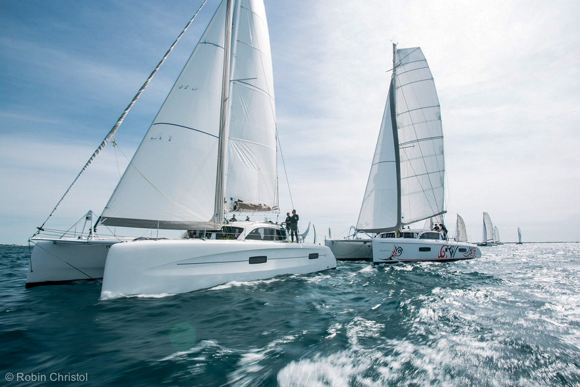 Voilà 25 ans que le constructeur de la  Grande-Motte organise son Outremer Week.