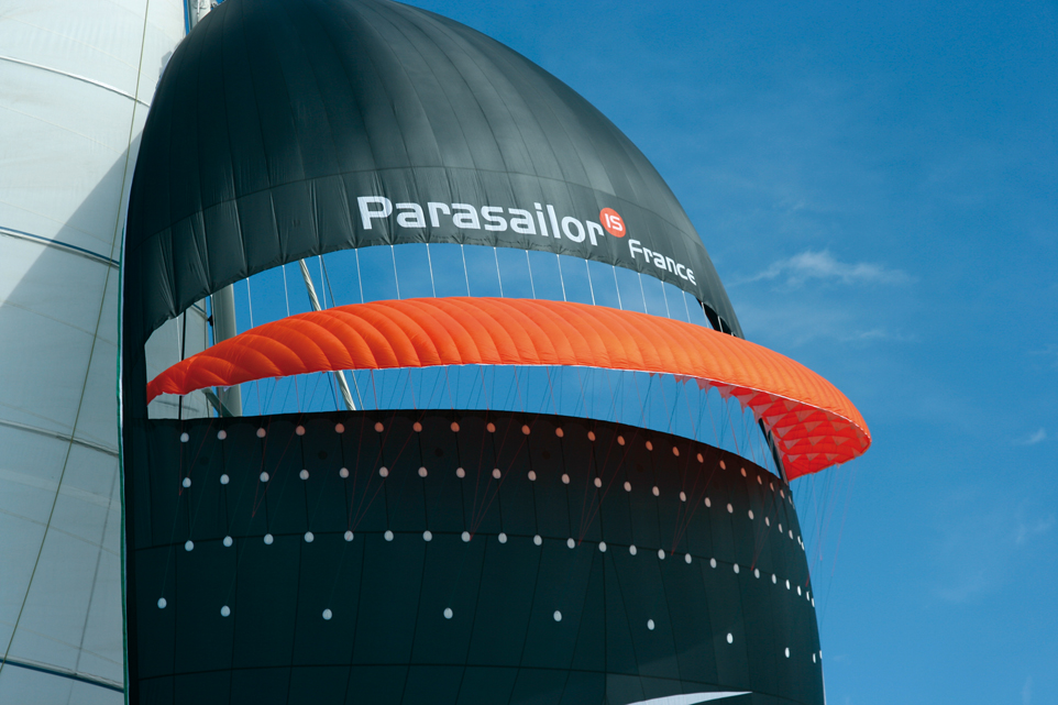 B.A. BA du cat : le parasailor une voile au portant
