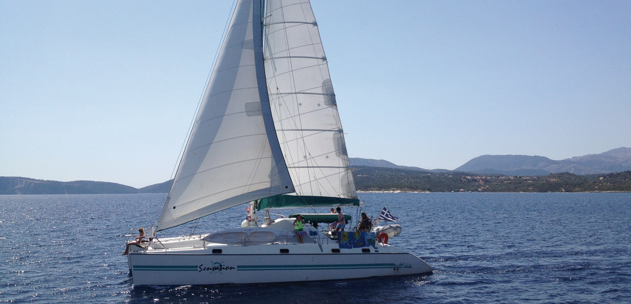 The Privilège 51 really gets going from a force 3 upwards. A good cat for crossing the Atlantic!