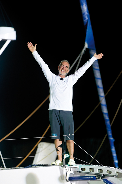 Victoire de Peyron sur le Rhum