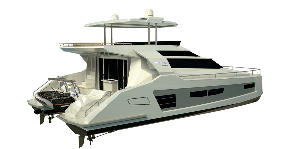 Salon nautique de Paris - multicoques moteur