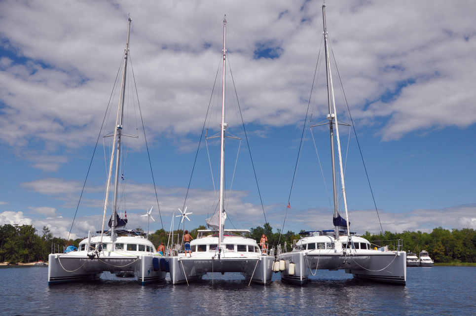 Spots des lecteurs en catamaran