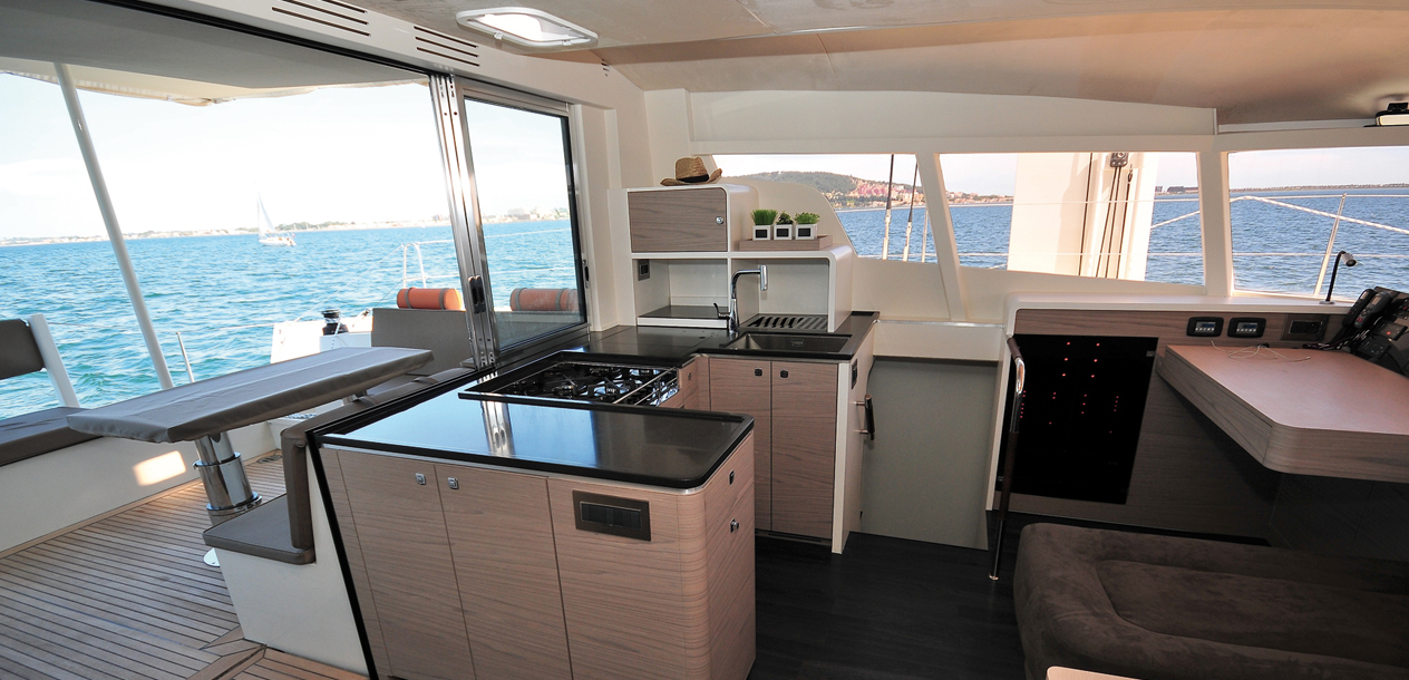 The accommodation has been designed to satisfy a demanding owner – and moreover it can be customized.