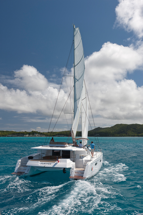 Test Fountaine Pajot Sanya 57'