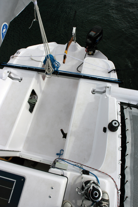 Test trimaran Dash 750