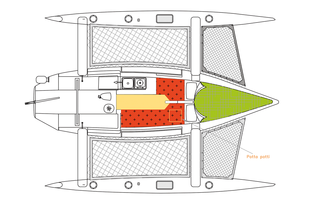 Test trimaran Dash 750