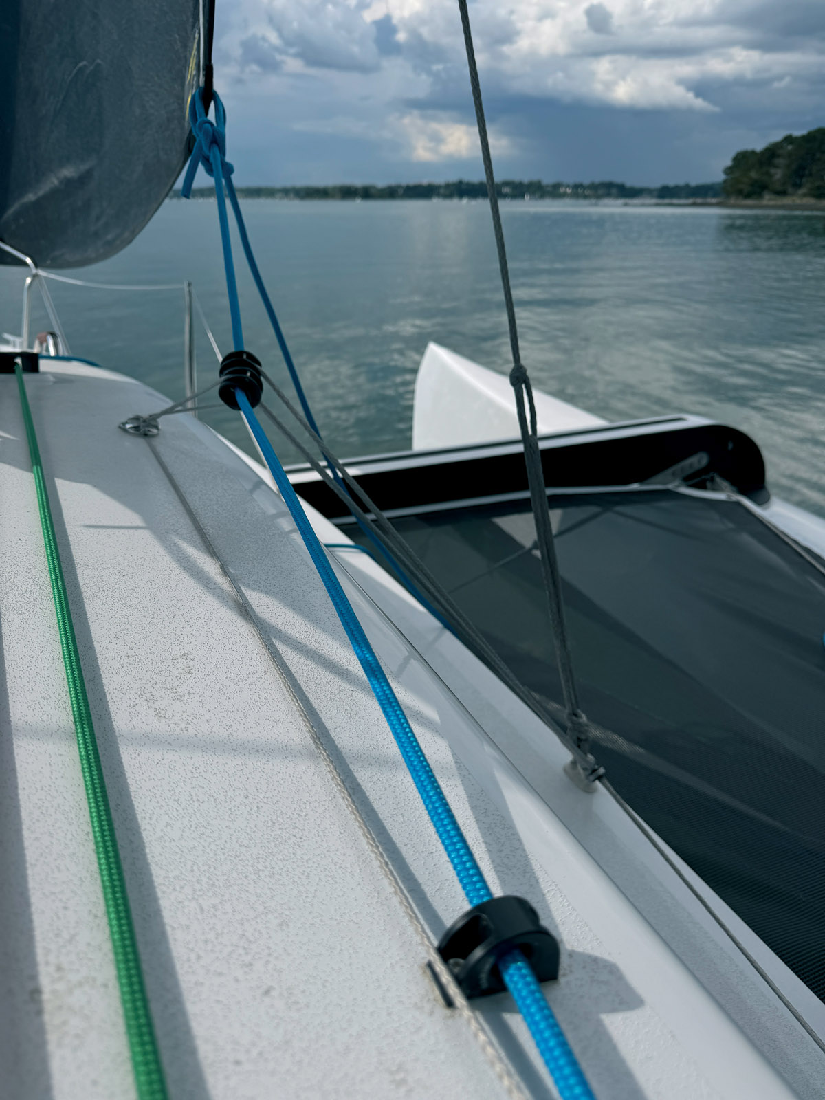 Le génois profite d’un système de réglage en 3D.