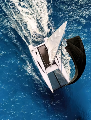 Le catamaran vu par Ice Yachts. A l'eau fin 2016 !