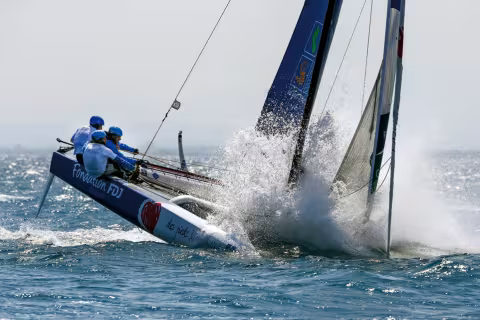 Le Diam 24 a offert un beau spectacle et quelques figures impressionnantes ! (photo Jean-Marie Liot / ASO) 